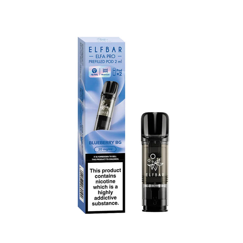 Elfbar Elfa Pro 2ML Prefilled Pod - Blueberry