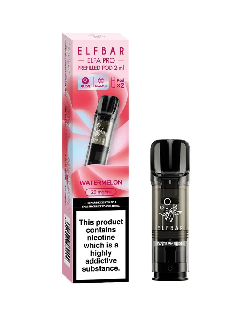 Elfbar Elfa Pro 2 ML Prefilled Pod - Watermelon